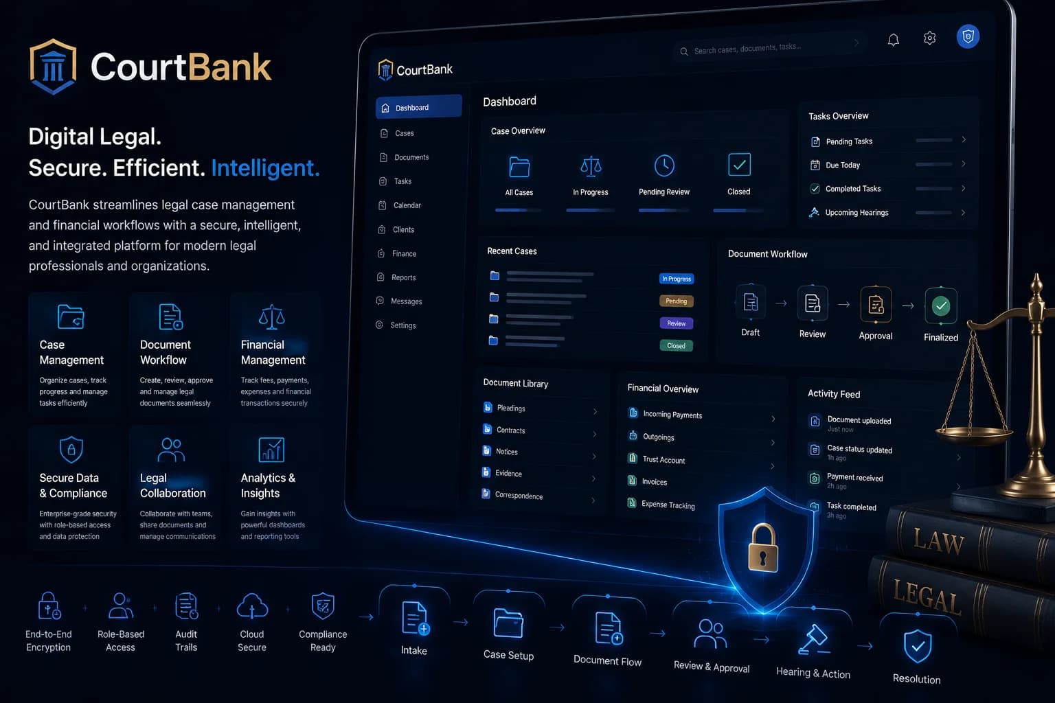 CourtBank portfolio cover